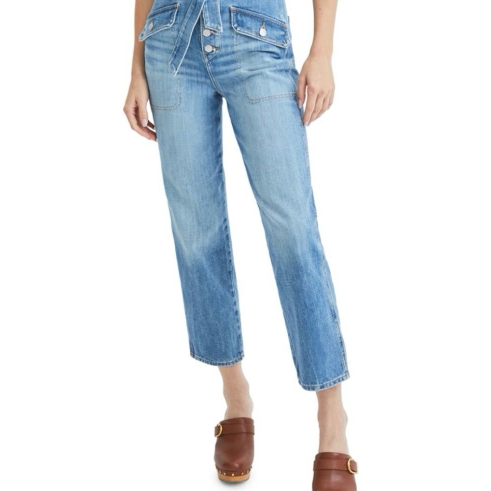 Veronica Beard High Rise Rinley Jeans - Picture 1 of 12